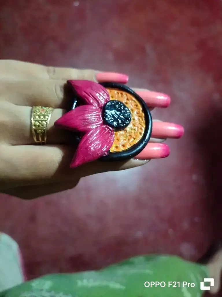 Handmade Clay Ring